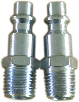 2pc 1/4" M NPT x 1/4" Plugs