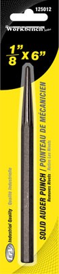 Solid Auger Punch 3/16" x 6"
