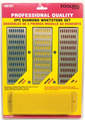 Wetstone Diamond Grit 2in x 6in 3pc Set