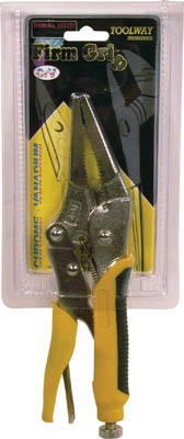 Pliers Long Nose Locking Cr-V 9 1/2in