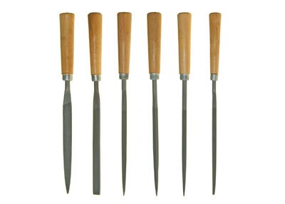 6 pc Needle File Set - 160mm