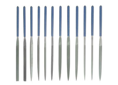 12 pc Needle File Set - 180mm