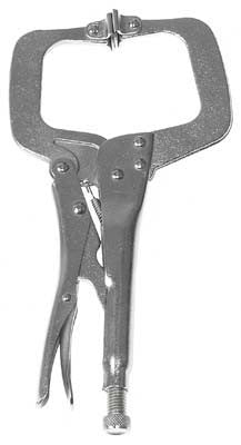 Pliers C-Clamp with Flex Jaws Locking HCS 6in