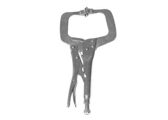 Pliers C-Clamp with Flex Jaws Locking HCS 11in