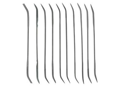10 pc Riffler File Set - 180mm