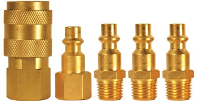 5 pc Universal Quick Coupler Set