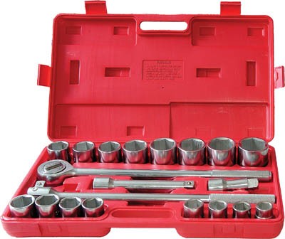 Socket Jumbo Set 21pc 3/4in Dr. SAE