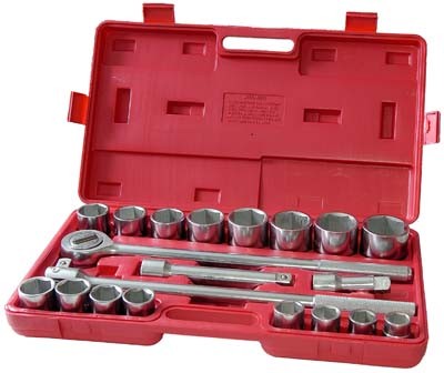 Socket Jumbo Set 21pc 3/4in Dr. Metric