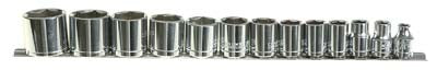 Socket Set 14pc 3/8in Dr. (Shallow) Metric