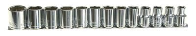 Socket Set 12pc 1/2in Dr. (Shallow) SAE