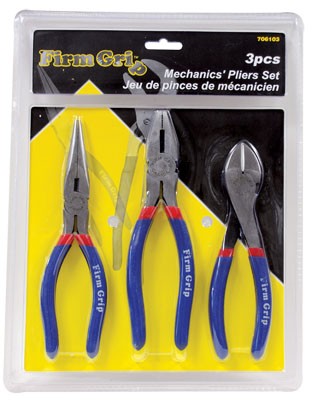 Pliers Set Mechanics HCS 3/pkg