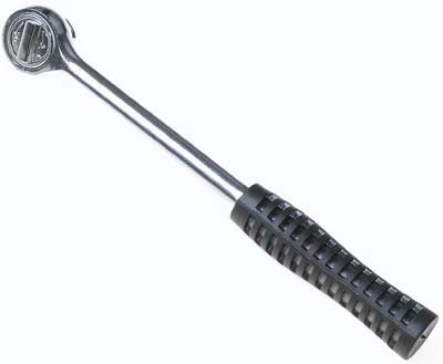 1/2" Ratchet Handle w/Rubber Grip