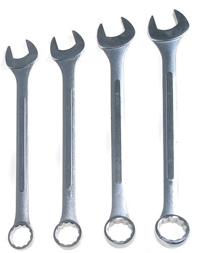 Combination Wrench Set Extra Jumbo 4pc SAE