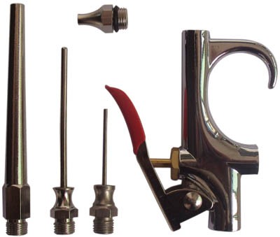 Blow Gun Compressed Air Inflation 5 pc Kit