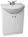 Vanity Bathroom Unit 22in HB101BW White