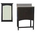 Vanity Bathroom Unit 24in HBSW27