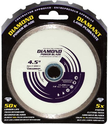 Blade 4 1/2in Continuous Diamond