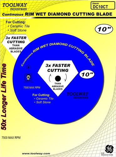 Blade 4in Continuous Rim Diamond