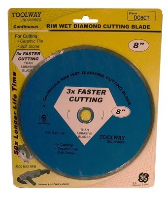 Blade 8in Continuous Rim Diamond