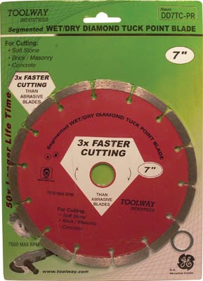 Blade 7in Tuck Point Diamond