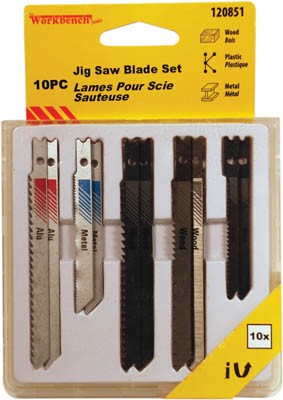 Jig Saw Blade Multi-Pack Set Bi Metal 10/pkg