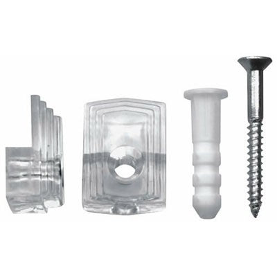 Mounting Clips, Screws and Anchors (6ea)