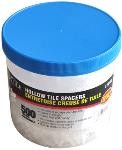Tile Spacers 5/32in Hollow Type (4x28x3.5mm) 500pc/Jar Bucket