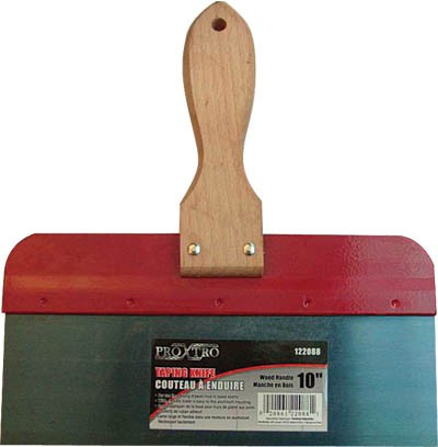 Taping Knife 10in Wood HDL