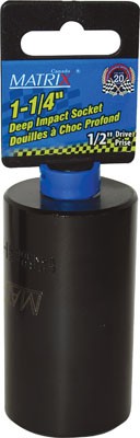 Socket 1 1/4in x 1/2in Dr. (Deep Impact)