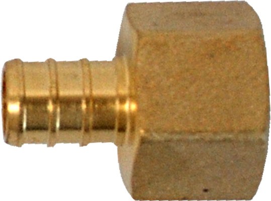 1/2 inch Brass PEX-B Barb Female Pipe Thread Adapter 