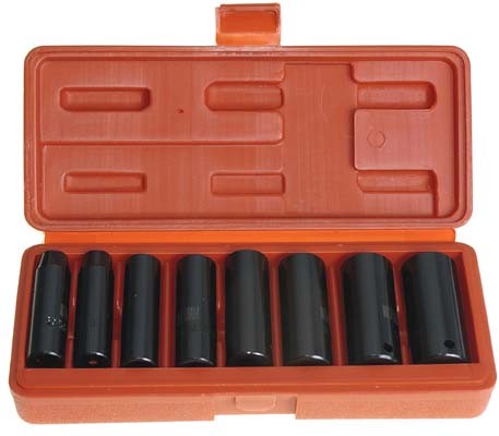 Socket Set 9pc 3/8in Dr. (Deep Impact) Metric