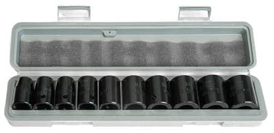 Socket Set 11pc 1/2in Dr. (Shallow Impact) SAE