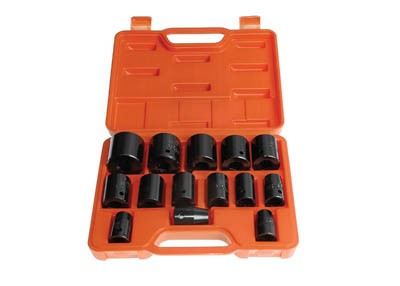 Socket Set 15pc 1/2in Dr. (Shallow Impact) SAE