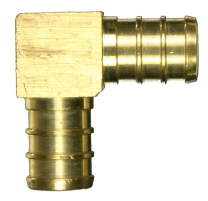 Pex Brass Elbow 90deg 3/4"