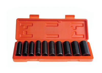 Socket Set 11pc 1/2in Dr. (Deep Impact) SAE