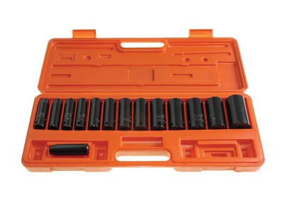 Socket Set 15pc 1/2in Dr. (Deep Impact) SAE