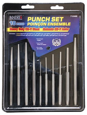Punch 10pc Set