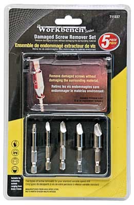 5 pc Screw Remover Set