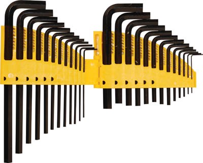 25 pc Hex Key Set