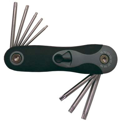 8 pc Torque Tamper Proof Key Set (Fold-Up)