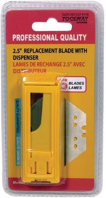 Utility Blade 61mm x 19mm with Plastic Box 5/pkg