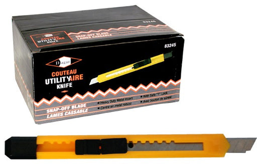 100pk Snap off blade knife small
