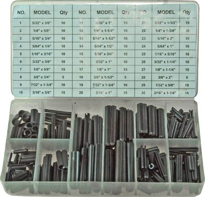 315 pc Roll Pin Assortment
