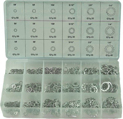 720 pc Washers Assortment