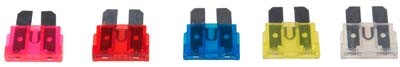 15 pc Auto Plug-In Fuses
