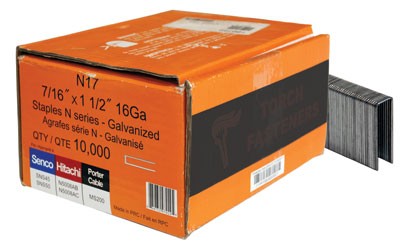 Staples N Series 1in x 7/16in Crown 16ga N13