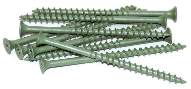 Deck Screw Green Ceramic 8 x 3" 1.5m/per