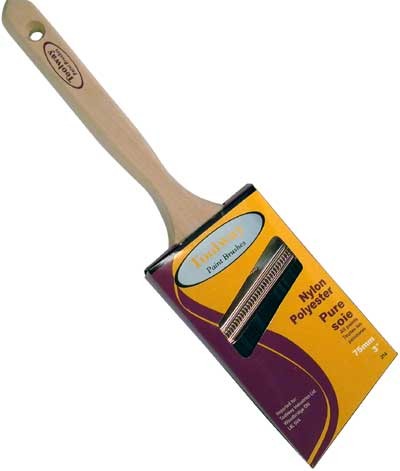 Paint Brush 3in Nylon Polyester U Angle Contractor B314