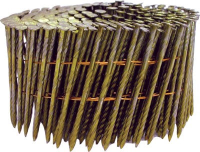 Coil Framing Nail 15deg Spiral 0.099 x 1 1/2in 9000/box