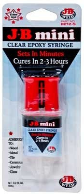 J-B Mini Clear Epoxy Syringe JB008212